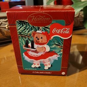 Coca-Cola Cutie Christmas ornament.